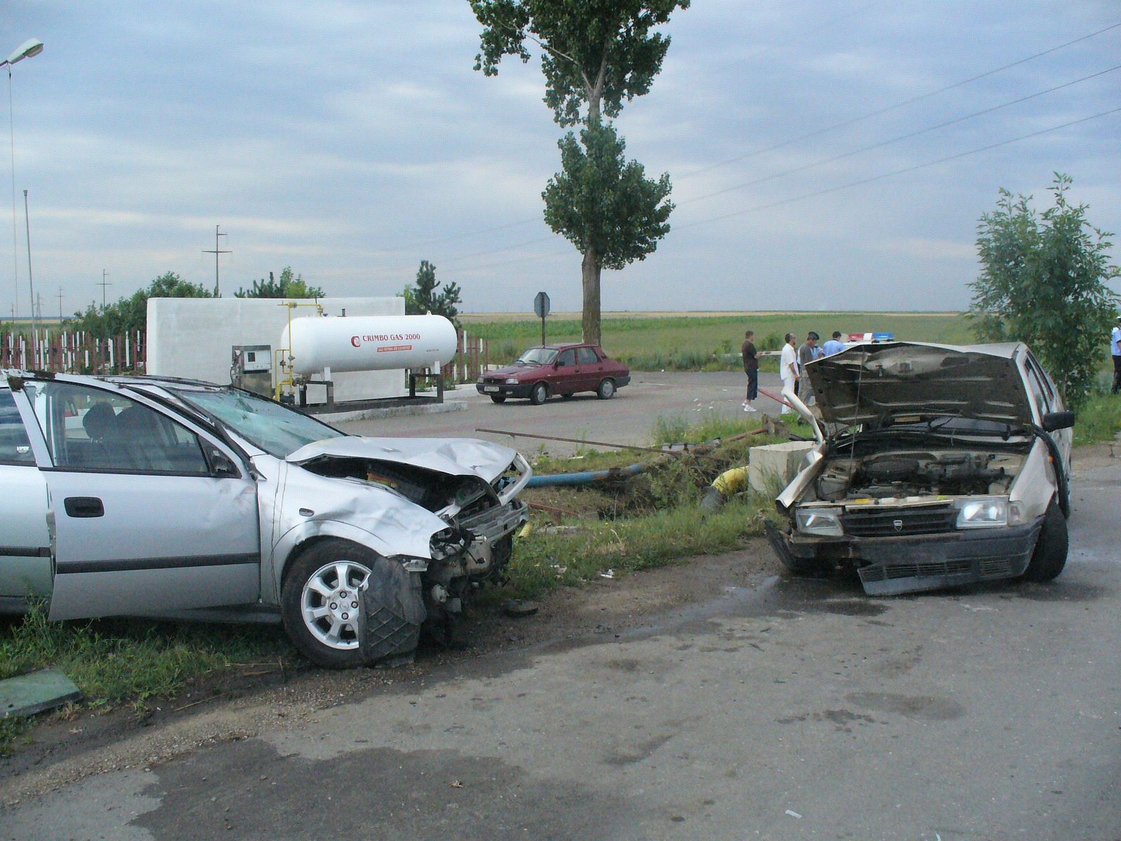 Un şofer beat a provocat un accident pe E 85