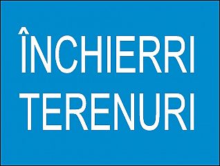 INCHIERERI TERENURI