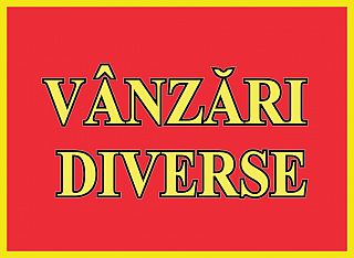 VANZARI DIVERSE