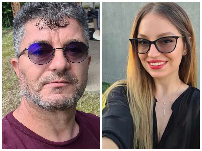 Artistul popular vrâncean Vasile Tudorache din Păulești( foto stânga) împreună cu fiica sa Nicoleta Georgescu ( numele după căsătorie-foto dreapta).Nicoleta Georgescu ( fostă Tudorache) profesează ca învățător la Colegiul Național Pedagogic 