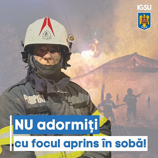 Foto:Contul de facebook IGSU - Inspectoratul General pentru Situatii de Urgenta, Romania