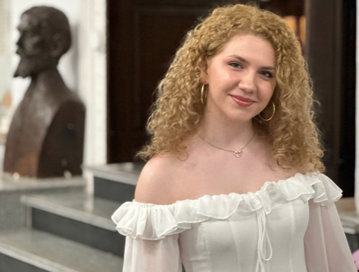 Bianca Maria Goidea absolventă a Colegiului Național „Unirea” Focșani este singurul candidat din județul Vrancea care a obținut media generală 10 la examenul de Bacalaureat 2024