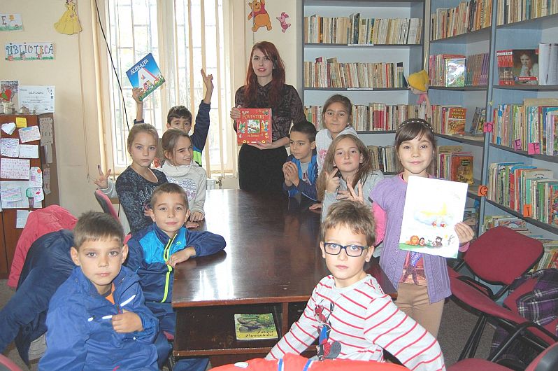 Foto: Secția de Copii a Bibliotecii Publice Odobești
