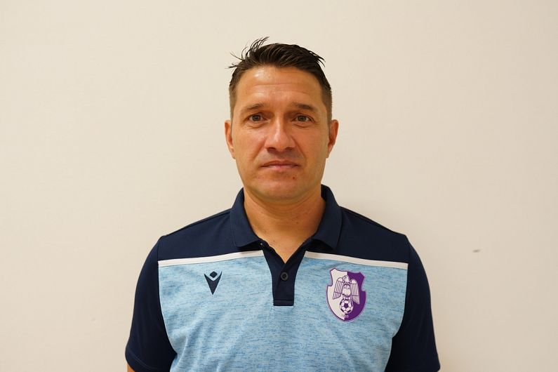 Antrenorul de fotbal, Ionuț Moșteanu.Foto:orangesport.ro