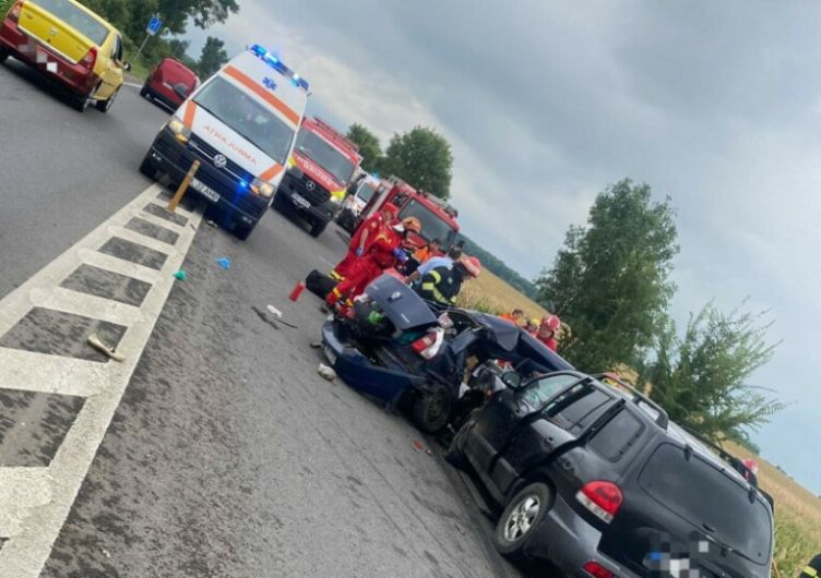 Un bărbat și o femeie, ambii din Focșani, bărbatul în vârstă de 72 de ani și femeia de 73 de ani au murit marți 08 august 2023 într-un accident de circulație produs în jurul prânzului pe pe DN 2-E85, între localitățile Movilița și Sinești, județul Ialomița, Foto:romania24.ro