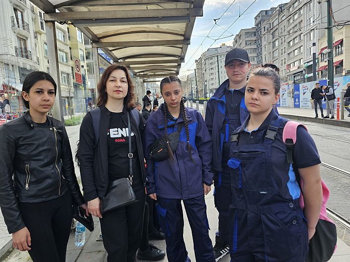 FOTO: Elevii participanți la programul Erasmus+, alături de cadrele didactice – experiență internațională pentru tinerii din Vrancea