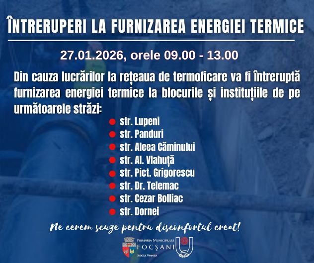 Foto:Contul de facebook Primaria Municipiului Focsani