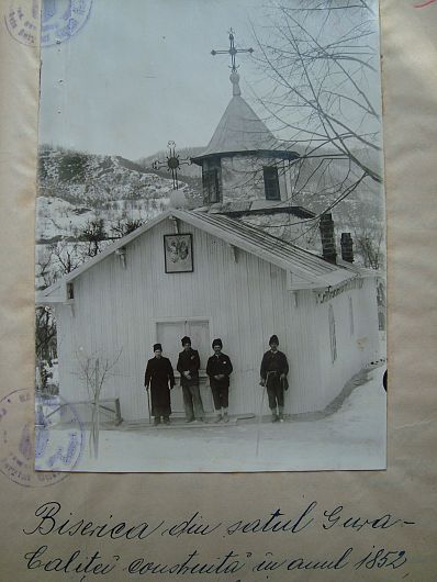 Biserica din satul Gura Caliței 1940