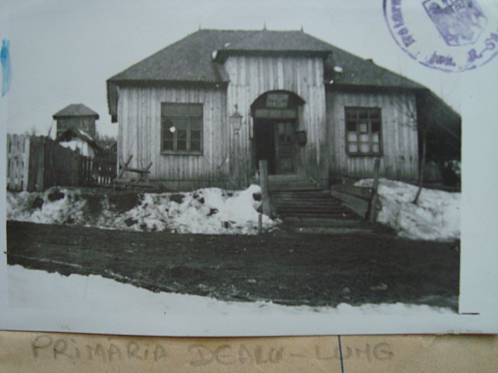 Primăria din Dealu Lung 1940