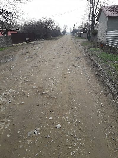 Drumul din Balta Ratei unde s-a băgat grederul pe 21-22-23 decembrie 2019 ptr al îndrepta-foto1
