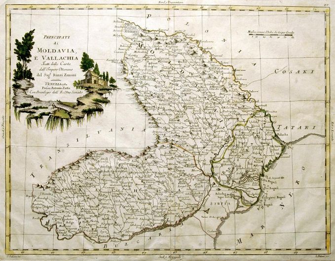 Harta Europei de Est în epoca congresului