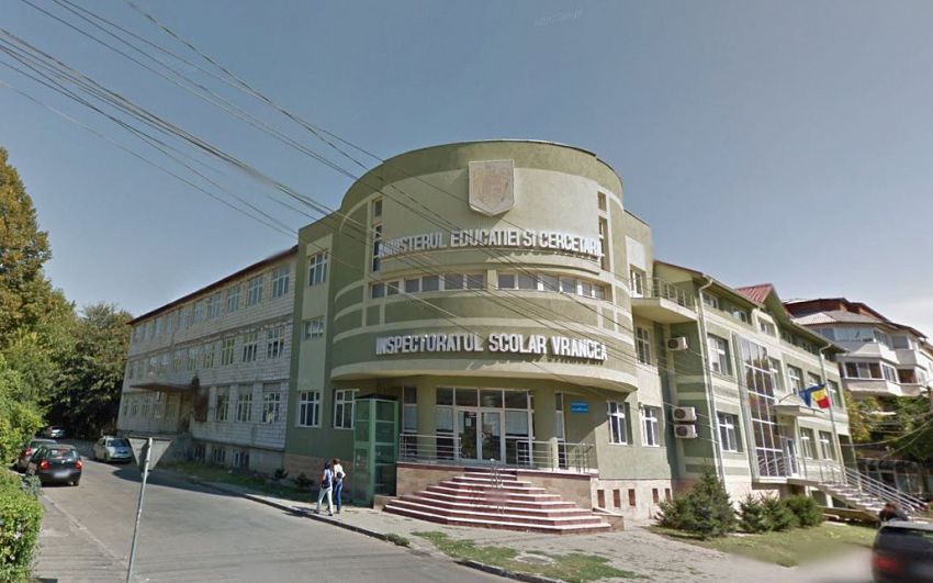 Inspectoratul școlar Județean Bacău Inspectoratul Școlar Județean Vrancea anunță că astăzi și mâine are loc