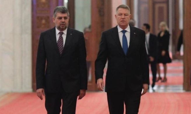 Președintele Iohannis și premierul Ciolacu.Sursă foto: INQUAM/Octav Ganea