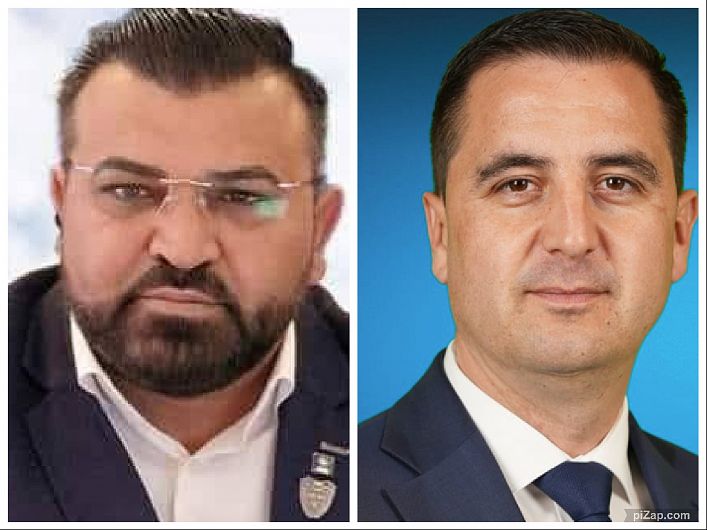 Toader Constantin – consilier județean și președintele organizației județene a Partidei Romilor( foto stânga).Deputatul Dragoș Fănică Ciobotaru președintele PNL Vrancea( foto dreapta)