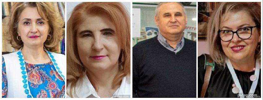Urmăresc actualele șefe ale IȘJ Vrancea ( foto stânga Lauriana Ailincuței inspector general adjunct și Livia Marcu, foto dreapta, inspector general) prin numirea ca director la Colegiul Național Pedagogic „Spiru Haret” Focșani  a profesorului Ioan Negoescu( foto mijloc dreapta), cadru didactic la Colegiul Tehnic Auto „Traian Vuia” Focșani, să „ascundă sub preș” ceea ce a ieșit la iveală la Colegiul Național Pedagogic „Spiru Haret” Focșani, sub mandatul de director, în unitatea de învățământ menționată, a profesoarei Natașa Simion( foto mijloc stânga)?