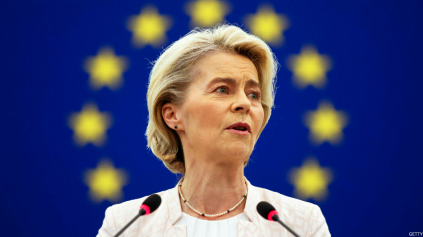 Ursula von der Leyen preşedintele Comisiei Europene pentru încă un mandat de cinci ani.Foto:stirileprotv.ro 