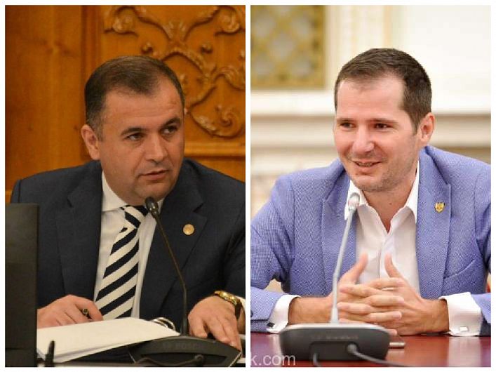 Președintele interimar al PSD Vrancea, Nicușor Halici ( foto stânga) îl critică într-un comunicat de presă pe președintele Consiliului Județean și al PNL Vrancea( foto dreapta)