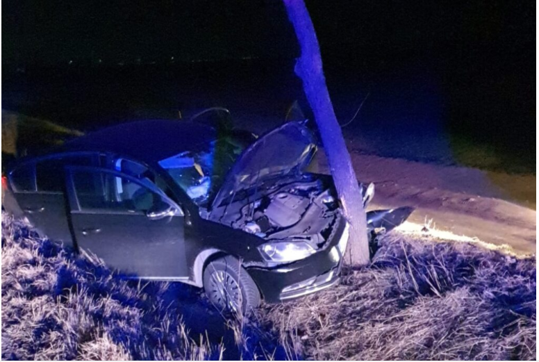 4 vrânceni, 1 conducător auto și 3 pasageri au fost victimele unui accident produs vineri 25 februarie 2022 pe DN2-E85 la ieșirea din Poșta Câlnău spre Râmnicu Sărat.Foto: buzoienii.ro