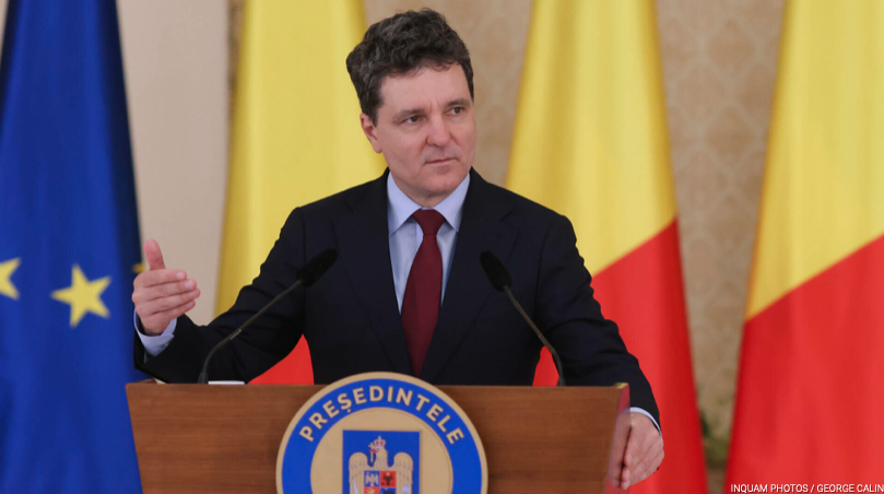 Nicușor Dan, președintele României a susținut o conferință de presă la Palatul Cotroceni din București, luni 14 iulie 2025.Foto: Inquam Photos / George Călin