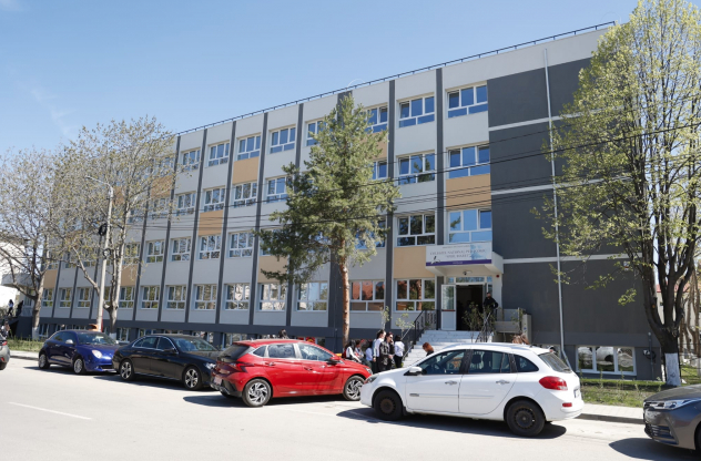 Clădirea reabilitată a Colegiului Național Pedagogic „Spiru Haret” din Focșani