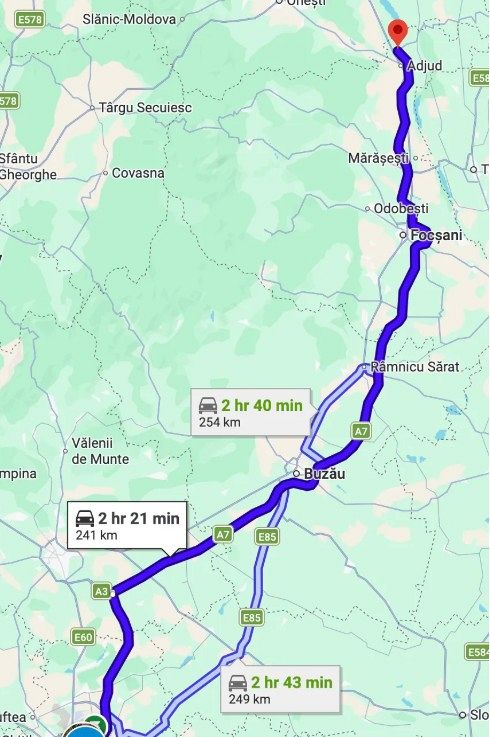 Autostrada A7 schimbă radical drumul spre Moldova: 240 de kilometri de la București la Adjud, cu trecere pe lângă Focșani