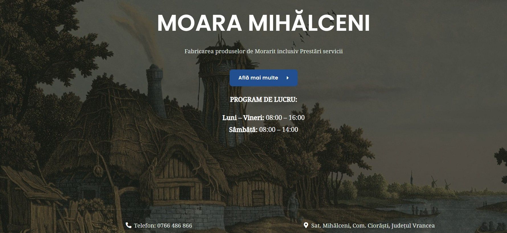 Moara Mihălceni din Vrancea trage un semnal de alarmă: importurile ieftine pun presiune pe producătorii locali