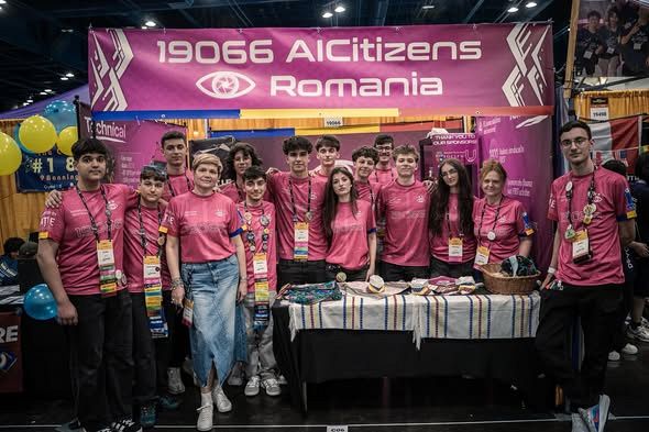 Vrancea, din nou pe harta marilor competiții de robotică: AICitizens, invitați la prestigiosul Multinational Tech Invitational din SUA